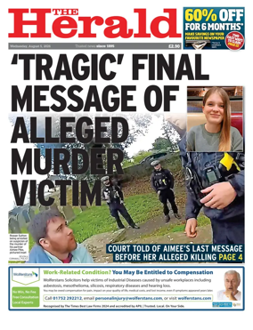 Cover of The Plymouth Herald