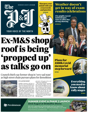 Cover of The Press and Journal (Aberdeen and Aberdeenshire)