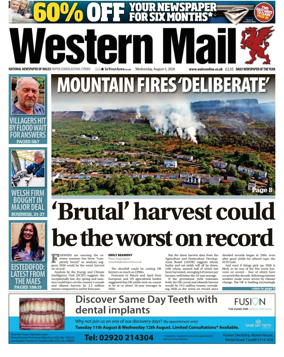 Cover of Western Mail