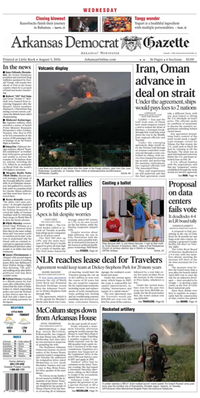 Cover of Arkansas Democrat-Gazette