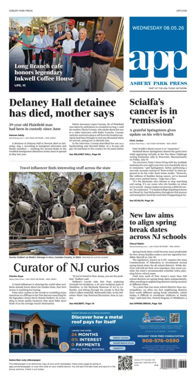 Cover of Asbury Park Press