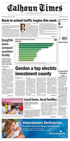 Cover of Calhoun Times