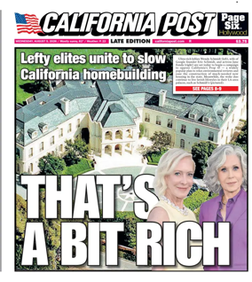 Cover of California Post