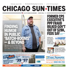 Cover of Chicago Sun-Times
