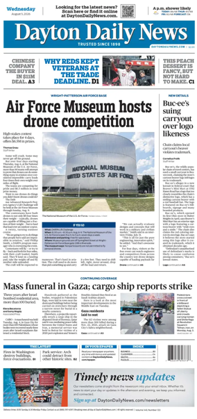 Cover of Dayton Daily News