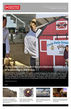 Cover of East Idaho News