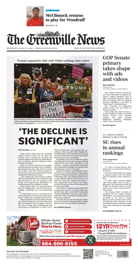 Cover of The Greenville News