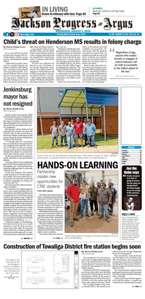 Cover of Jackson Progress-Argus