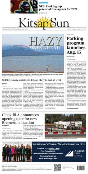 Cover of Kitsap Sun