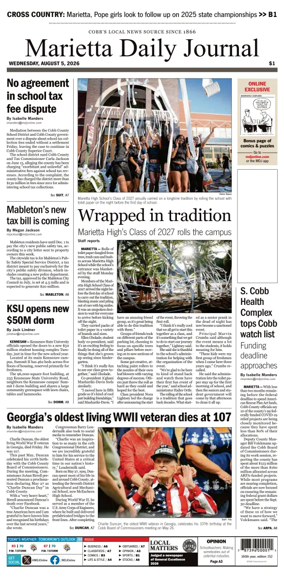 Cover of Marietta Daily Journal