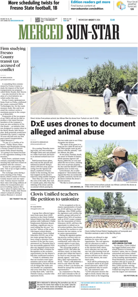 Cover of Merced Sun-Star