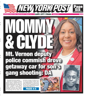 Cover of New York Post