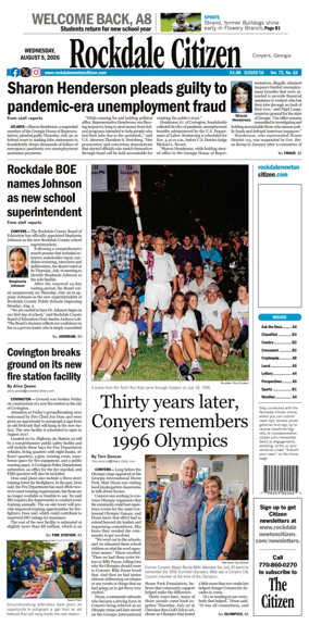Cover of Rockdale Citiizen