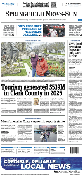 Cover of Springfield News-Sun