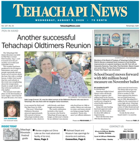 Cover of Tehachapi News
