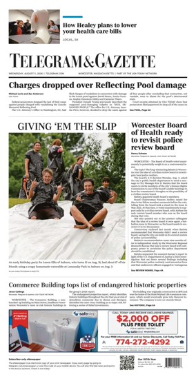 Cover of Telegram & Gazette