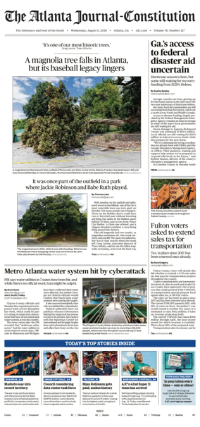 Cover of The Atlanta Journal-Constitution