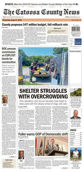 Cover of The Catoosa County News