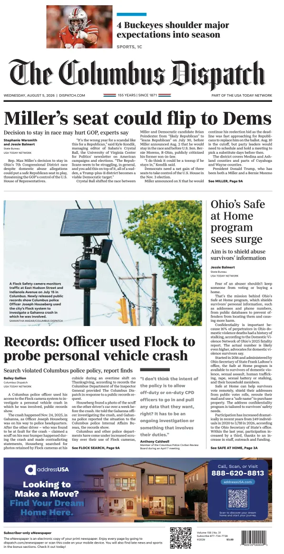 Cover of The Columbus Dispatch