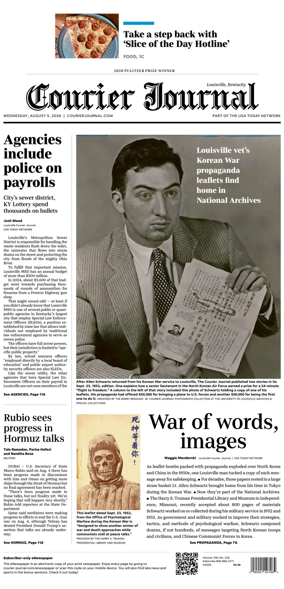 Cover of The Courier-Journal (Louisville)
