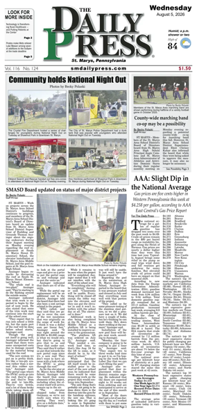 Cover of The Daily Press