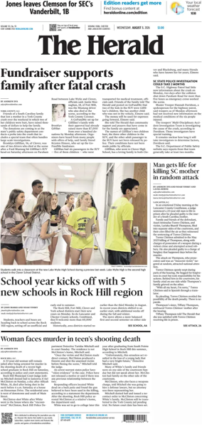 Cover of The Herald (Rock Hill)