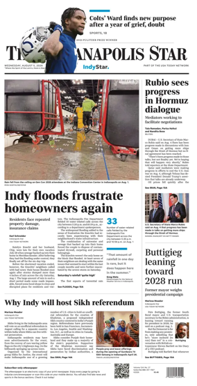 Cover of The Indianapolis Star