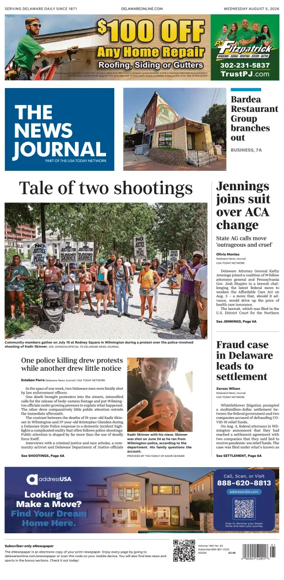 Cover of The News Journal
