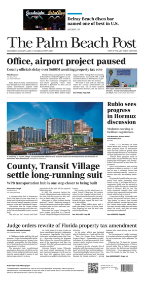 Cover of The Palm Beach Post
