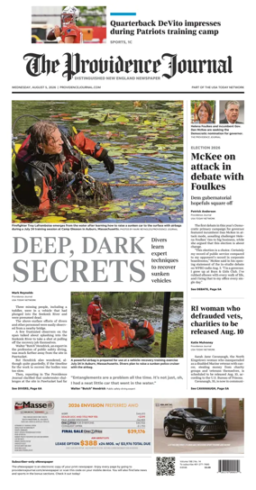 Cover of The Providence Journal
