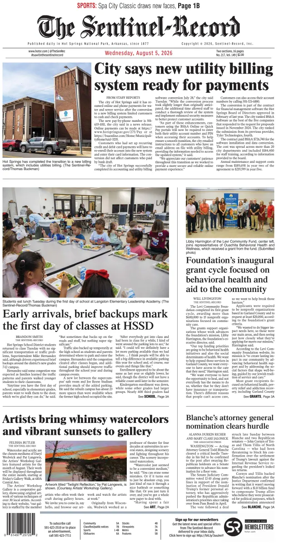 Cover of The Sentinel-Record