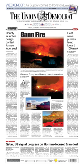 Cover of The Union Democrat