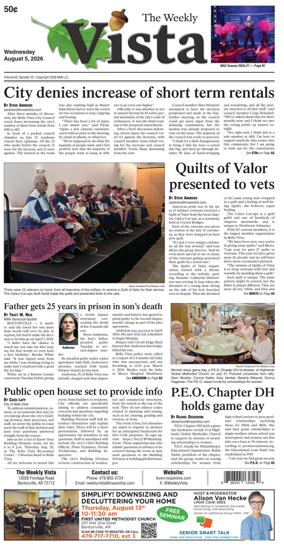 Cover of The Weekly Vista