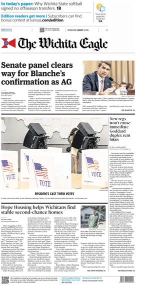 Cover of The Wichita Eagle