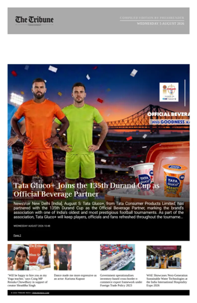 Cover of Tribune India - Compiled Edition
