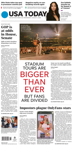 Cover of USA TODAY US Edition