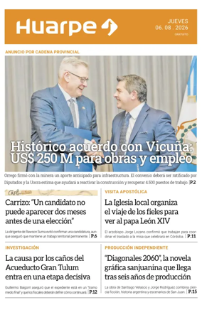 Cover of Diario Huarpe