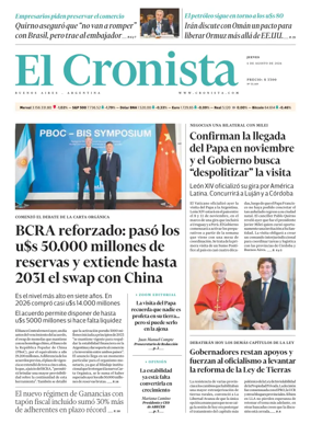 Cover of El Cronista