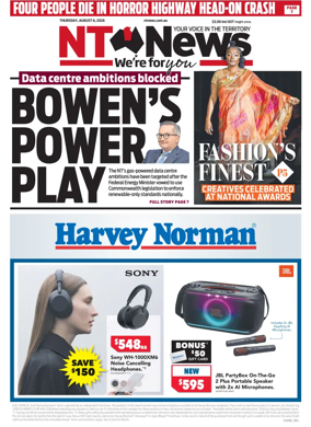 Cover of NT News