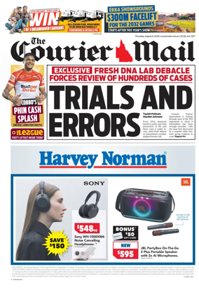 Cover of The Courier-Mail