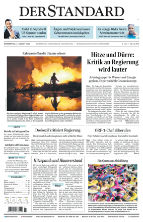 Cover of Der Standard