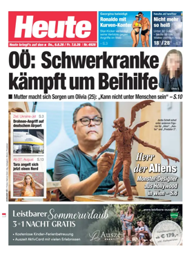 Cover of Heute - Oberosterreich Ausgabe