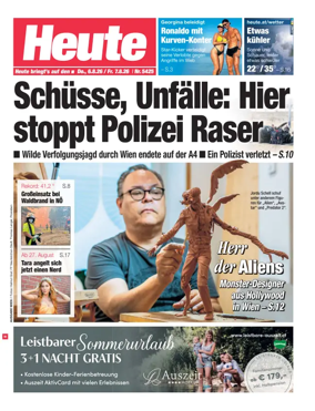 Cover of Heute - Wien Ausgabe