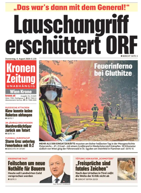 Cover of Kronen Zeitung