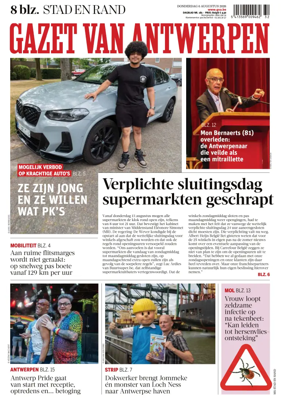 Cover of Gazet van Antwerpen Stad en Rand
