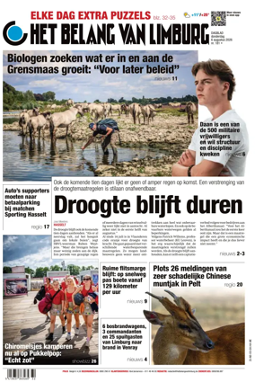 Cover of Het Belang van Limburg