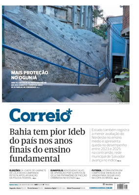 Cover of Correio da Bahia