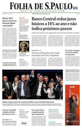 Cover of Folha de S.Paulo