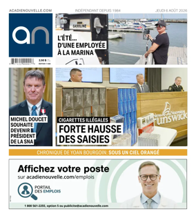 Cover of Acadie Nouvelle