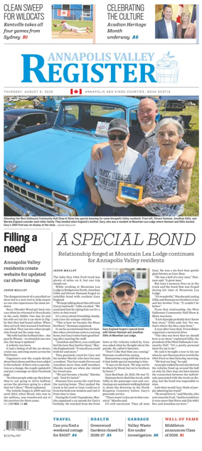 Cover of Annapolis Valley Register